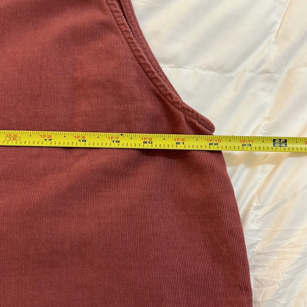 NWT Anthropologie Velvet by Graham & Spencer Emmie Pink Rose Overall Jumpsuit - Picture 10 of 11